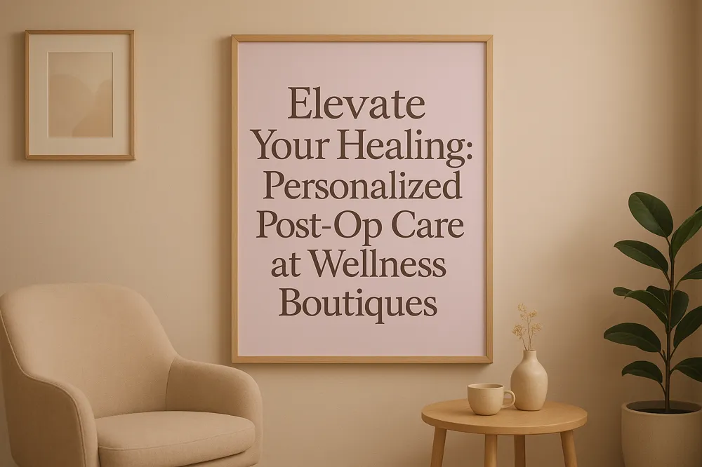 Elevate Your Healing: Personalized Post-Op Care at Wellness Boutiques