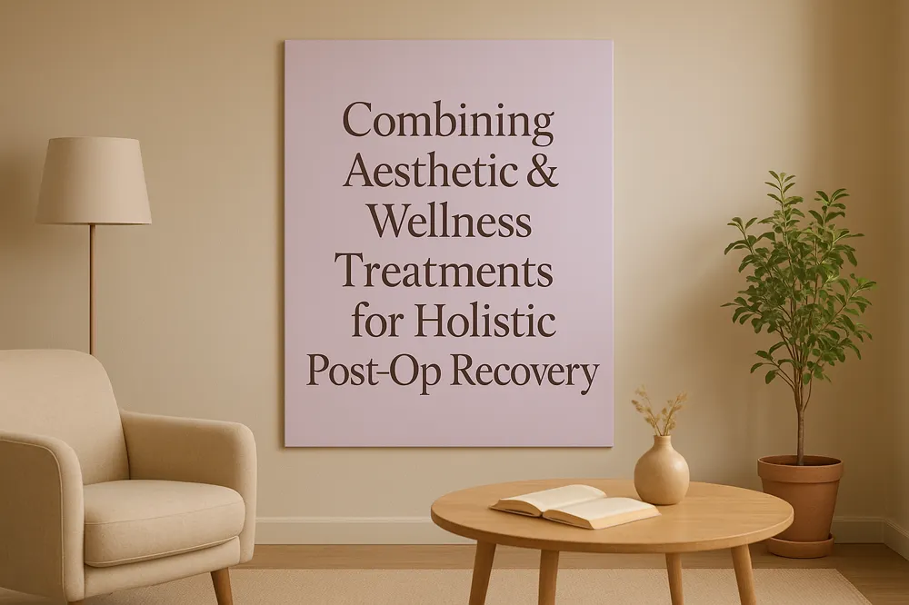 Combining Aesthetic & Wellness Treatments for Holistic Post-Op Recovery