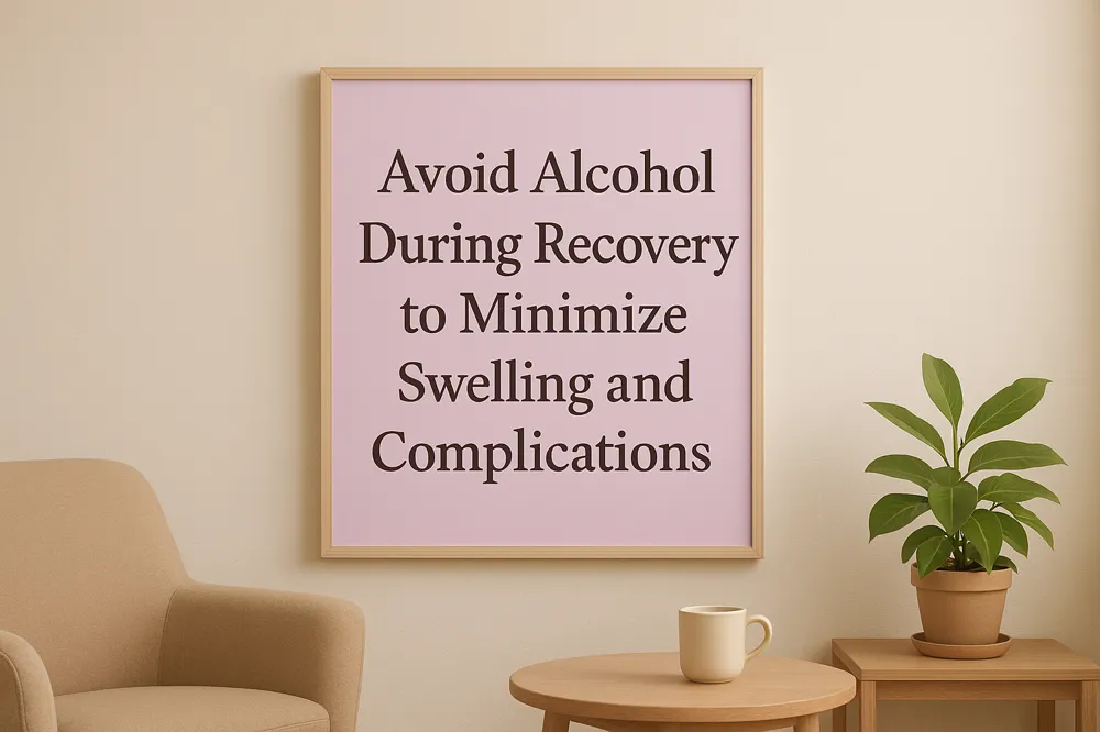 Avoid Alcohol During Recovery to Minimize Swelling and Complications