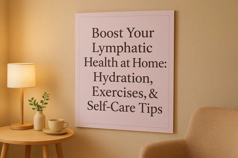 Boost Your Lymphatic Health at Home: Hydration, Exercises, &amp; Self-Care Tips