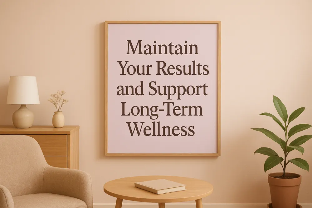 Maintain Your Results and Support Long-Term Wellness