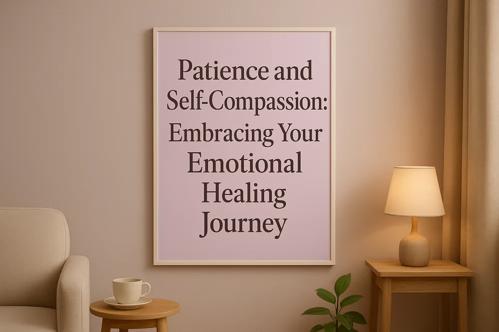 Patience and Self-Compassion: Embracing Your Emotional Healing Journey