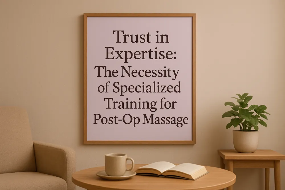Trust in Expertise: The Necessity of Specialized Training for Post-Op Massage