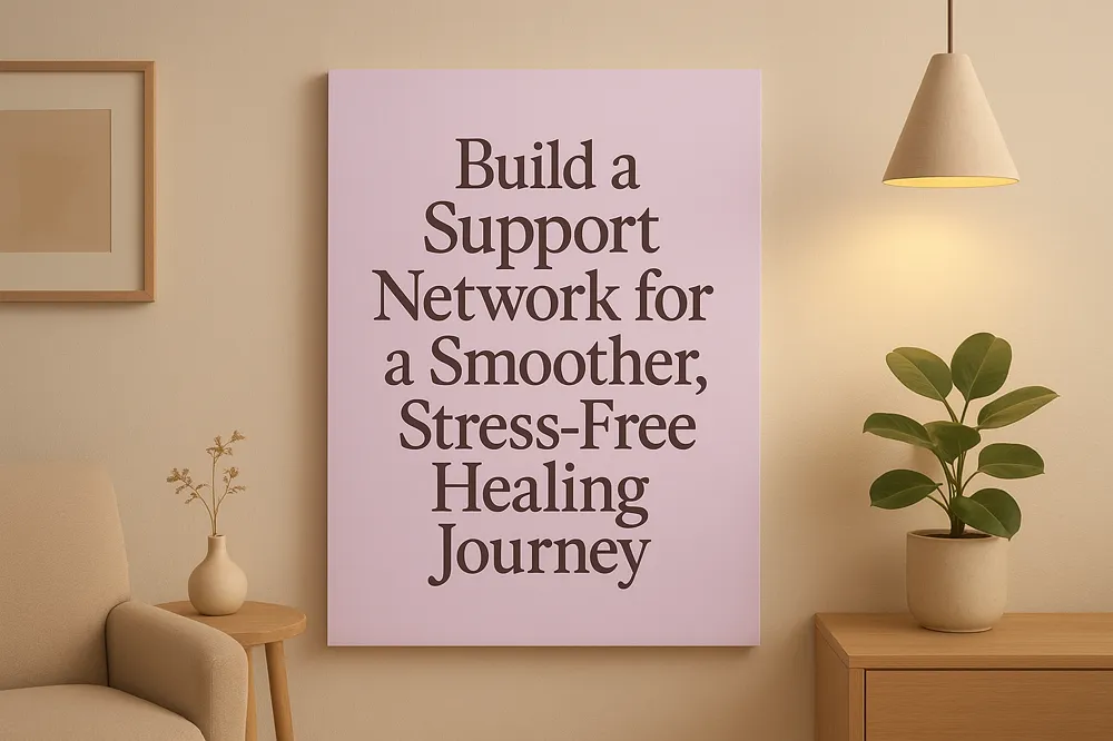 Build a Support Network for a Smoother, Stress-Free Healing Journey