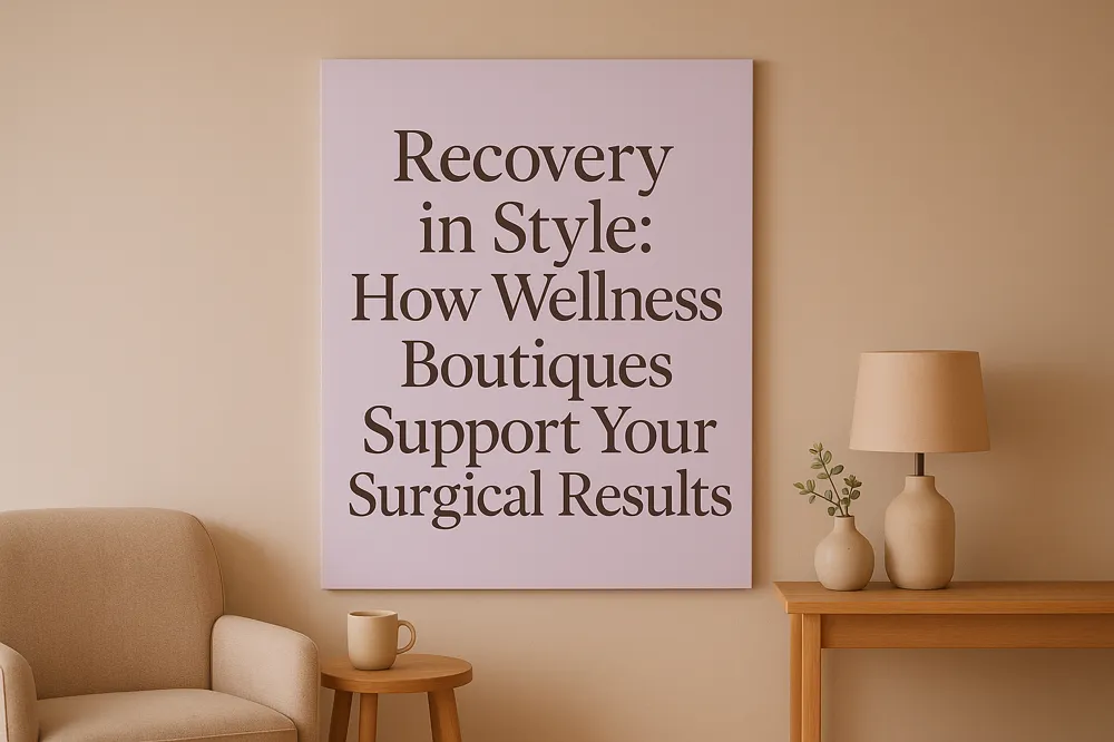 Recovery in Style: How Wellness Boutiques Support Your Surgical Results