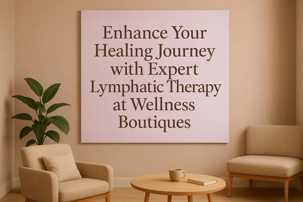 Enhance Your Healing Journey with Expert Lymphatic Therapy at Wellness Boutiques