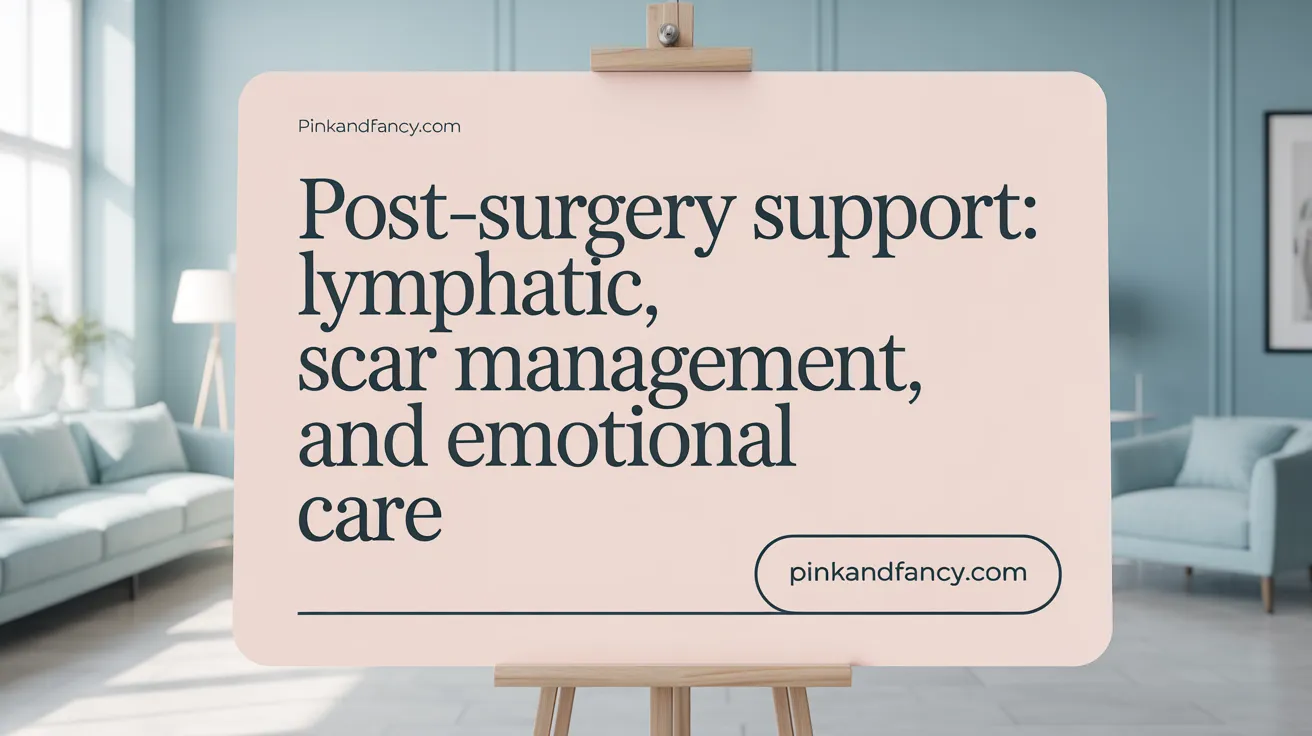 Post-Surgery Support: Lymphatic, Scar Management, and Emotional Care