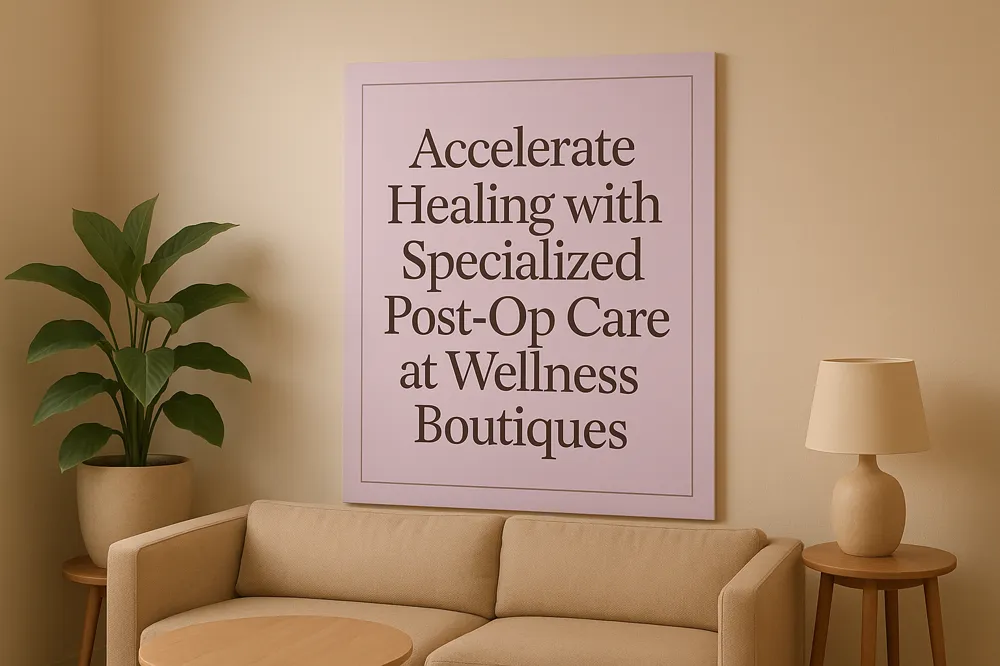 Accelerate Healing with Specialized Post-Op Care at Wellness Boutiques
