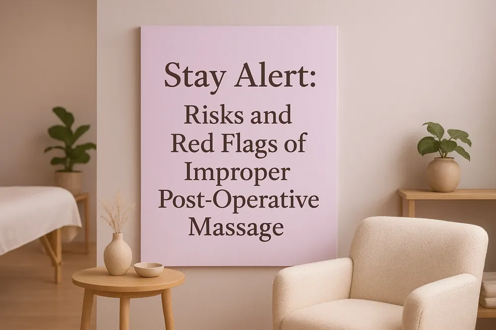 Stay Alert: Risks and Red Flags of Improper Post-Operative Massage
