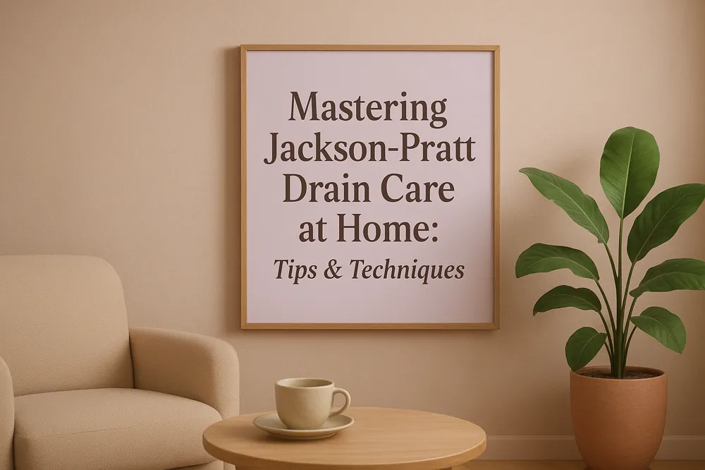 Mastering Jackson-Pratt Drain Care at Home: Tips & Techniques