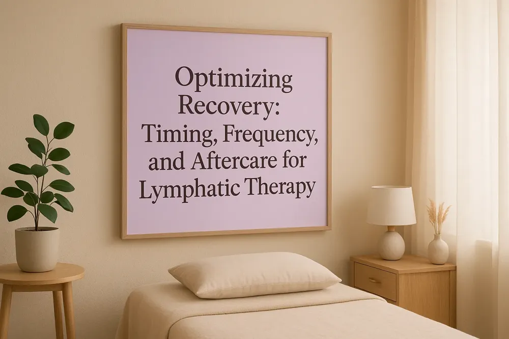 Optimizing Recovery: Timing, Frequency, and Aftercare for Lymphatic Therapy