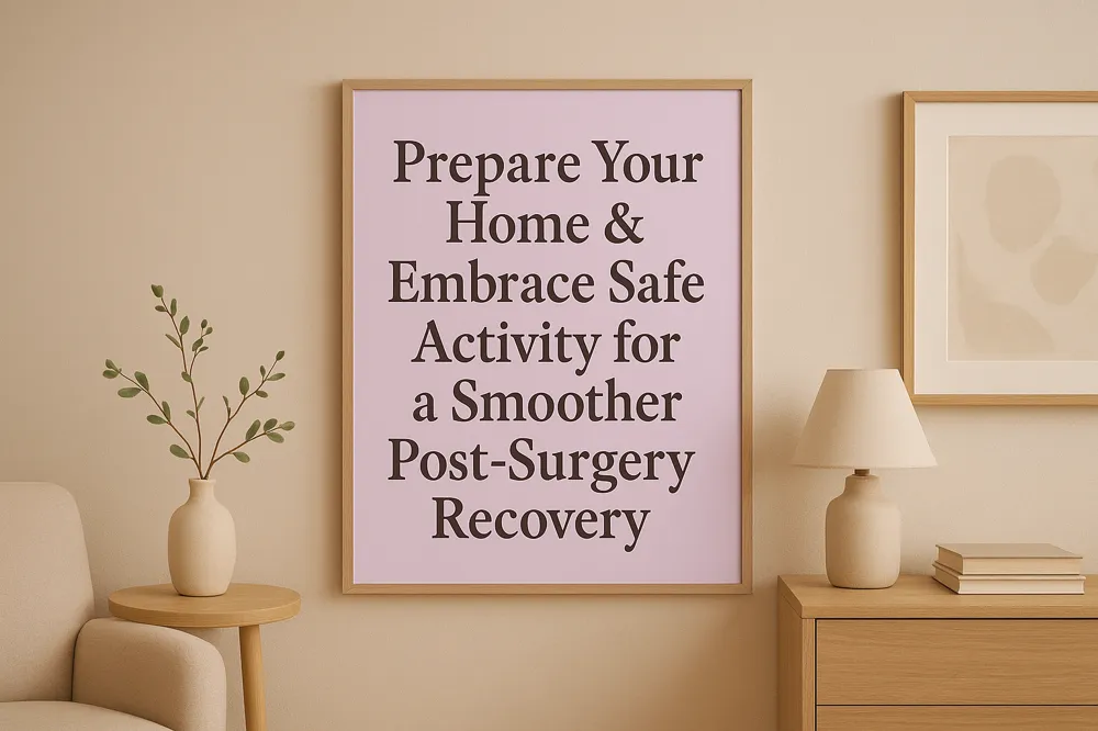 Prepare Your Home &amp; Embrace Safe Activity for a Smoother Post-Surgery Recovery