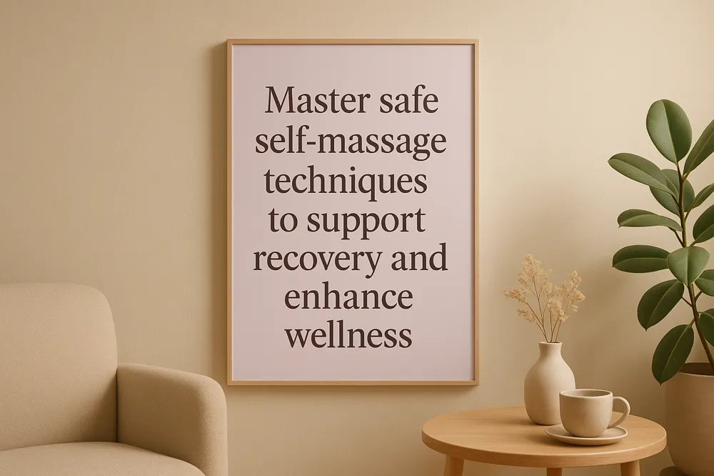 Master safe self-massage techniques to support recovery and enhance wellness.