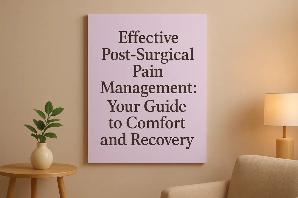 Effective Post-Surgical Pain Management: Your Guide to Comfort and Recovery