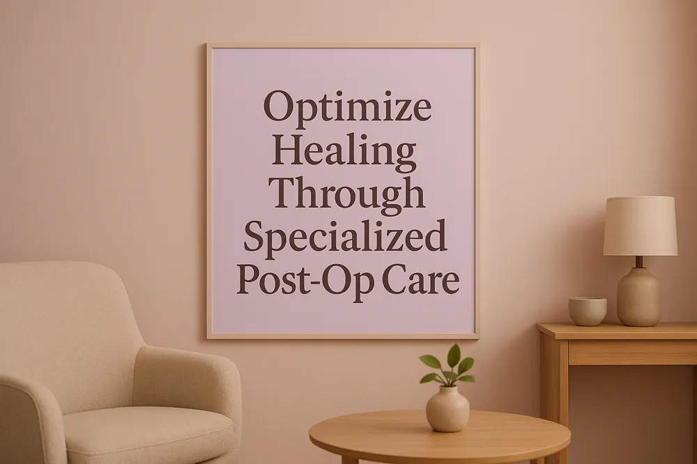 Optimize Healing Through Specialized Post-Op Care
