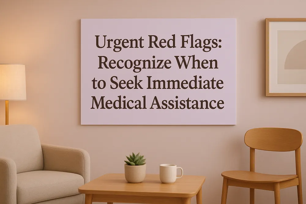 Urgent Red Flags: Recognize When to Seek Immediate Medical Assistance