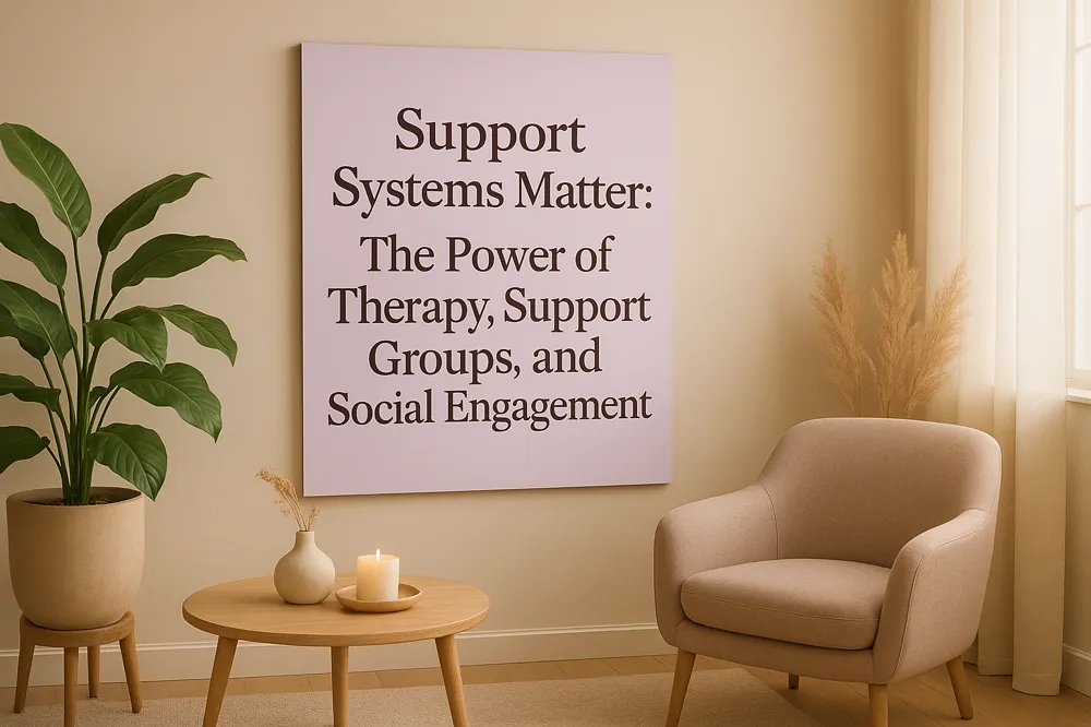Support Systems Matter: The Power of Therapy, Support Groups, and Social Engagement