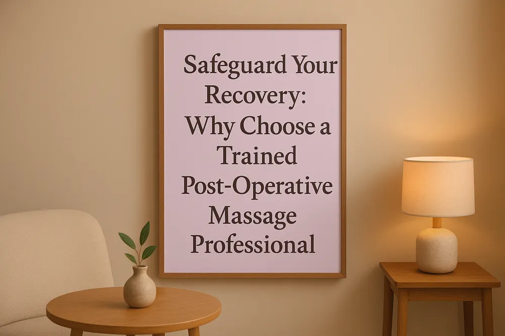 Safeguard Your Recovery: Why Choose a Trained Post-Operative Massage Professional