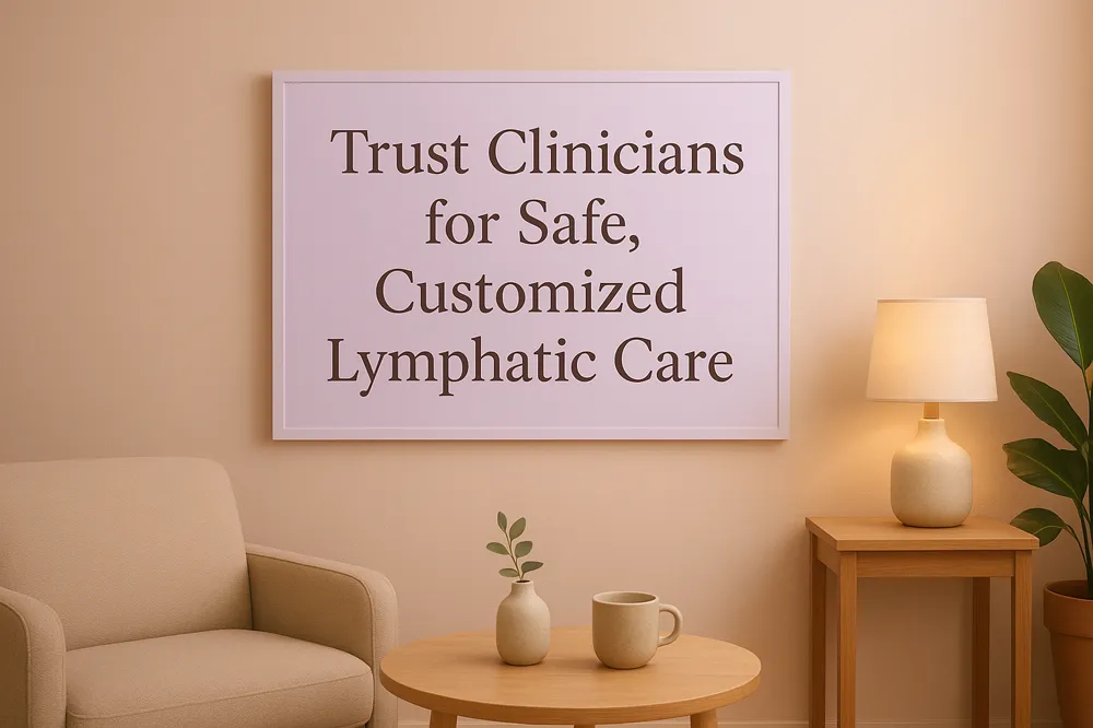 Trust Clinicians for Safe, Customized Lymphatic Care