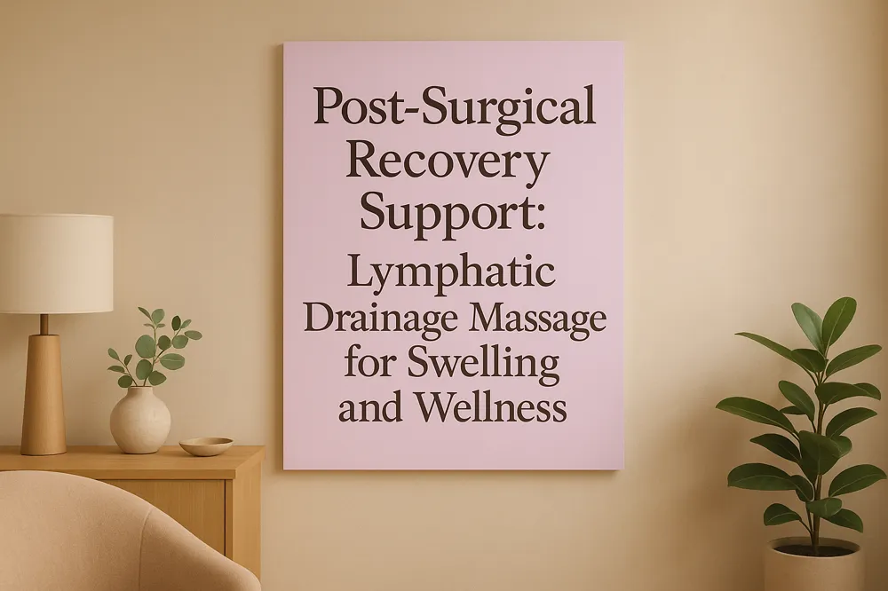 Post-Surgical Recovery Support: Lymphatic Drainage Massage for Swelling and Wellness
