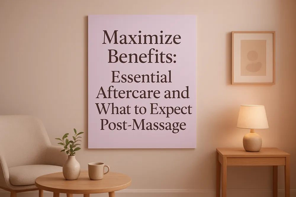 Maximize Benefits: Essential Aftercare and What to Expect Post-Massage