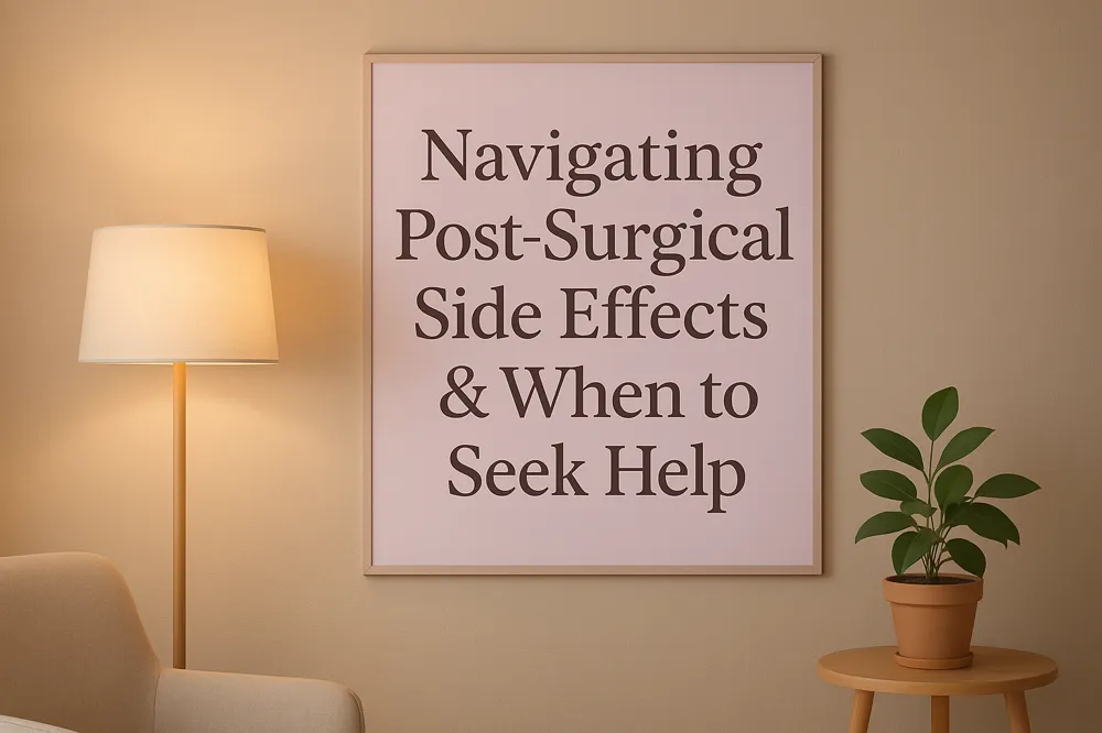 Navigating Post-Surgical Side Effects &amp; When to Seek Help