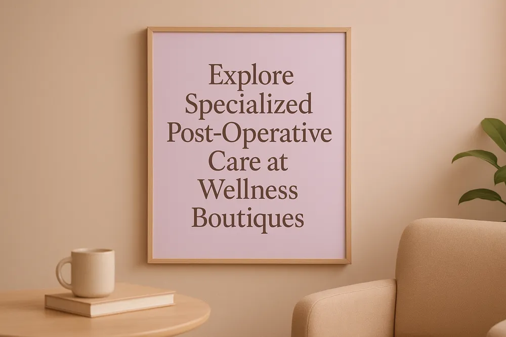 Explore Specialized Post-Operative Care at Wellness Boutiques