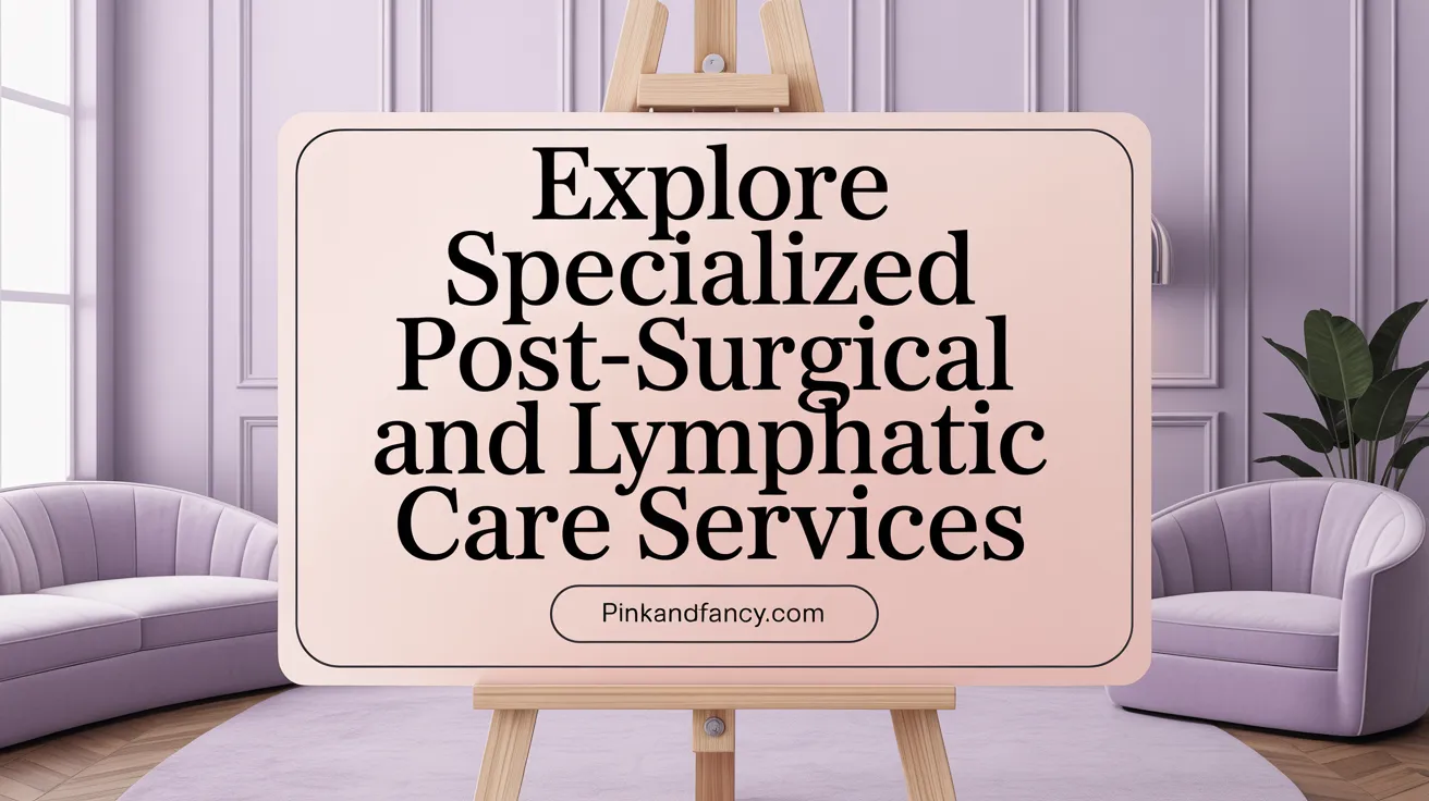 Explore Specialized Post-Surgical and Lymphatic Care Services