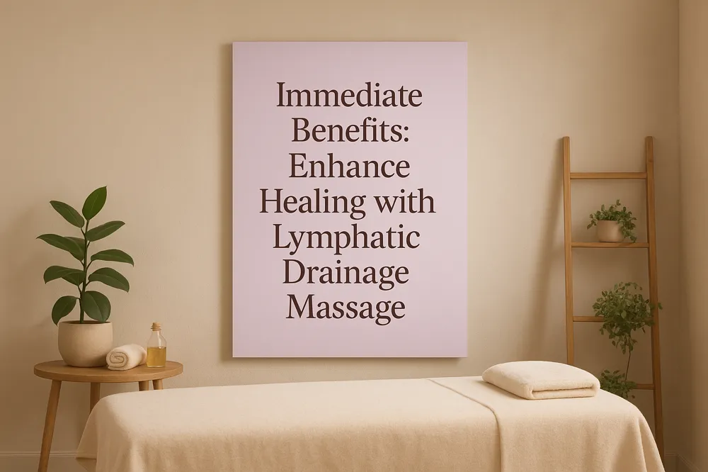 Immediate Benefits: Enhance Healing with Lymphatic Drainage Massage