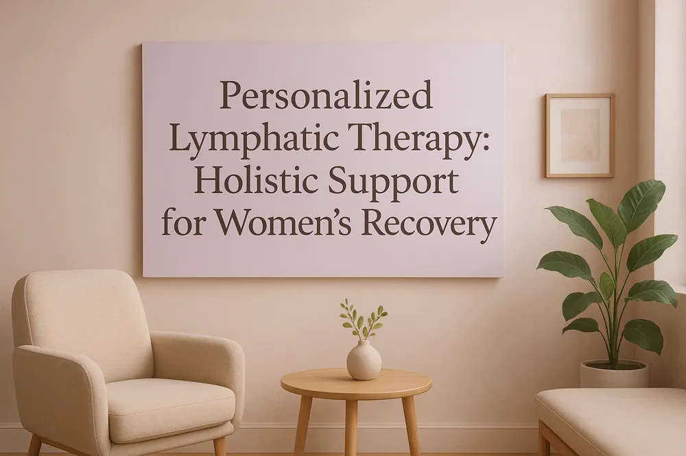 Personalized Lymphatic Therapy: Holistic Support for Women’s Recovery
