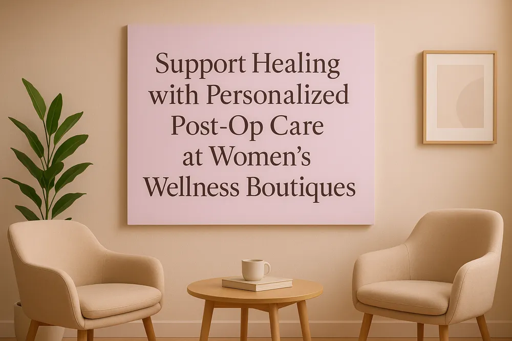 Support Healing with Personalized Post-Op Care at Women’s Wellness Boutiques
