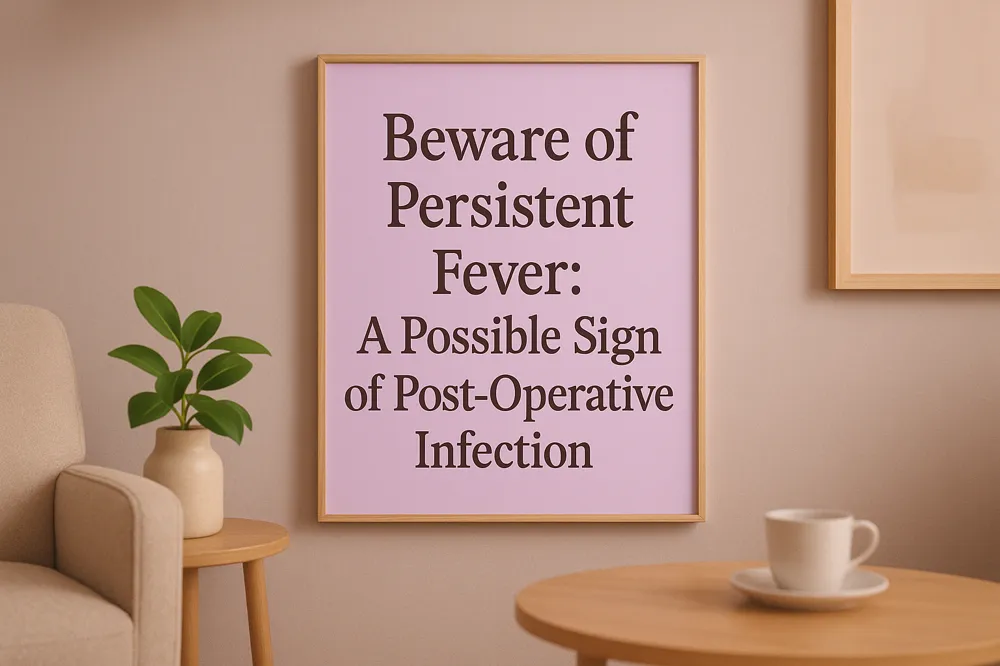 Beware of Persistent Fever: A Possible Sign of Post-Operative Infection