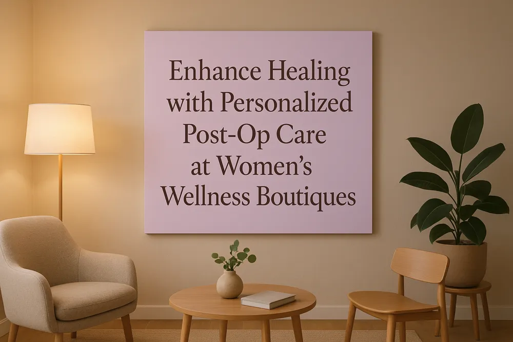 Enhance Healing with Personalized Post-Op Care at Women’s Wellness Boutiques