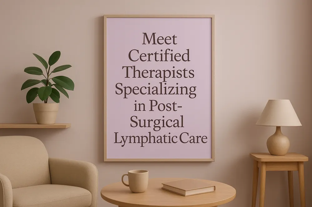 Meet Certified Therapists Specializing in Post-Surgical Lymphatic Care