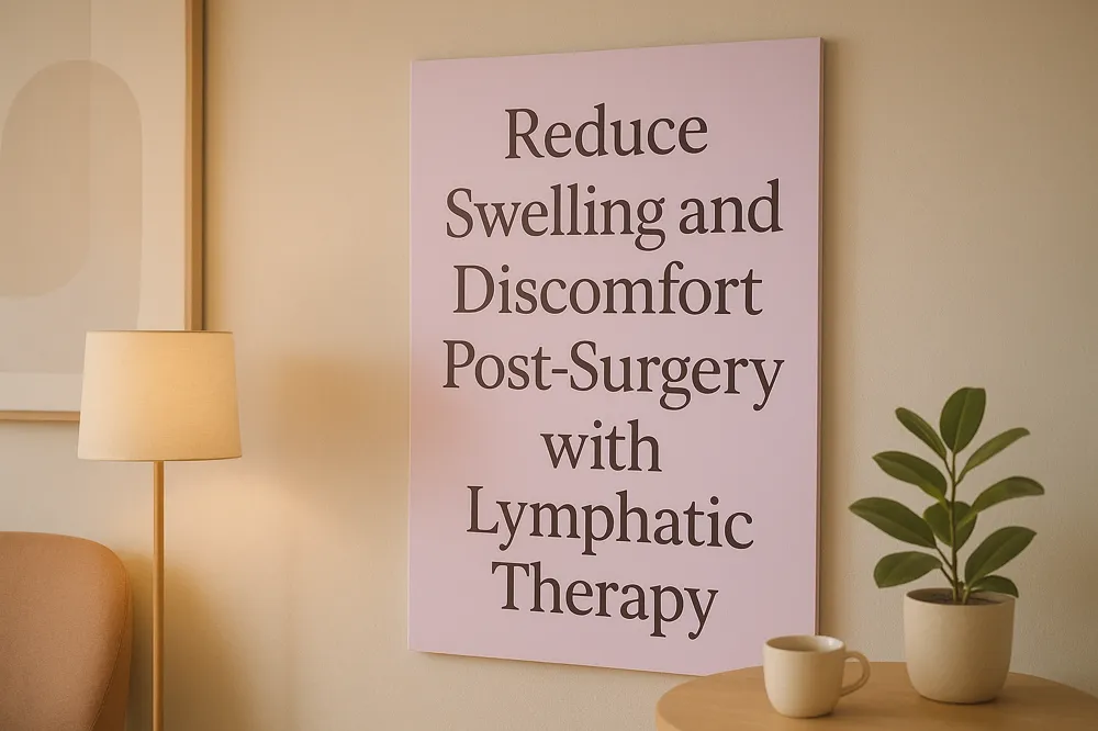 Reduce Swelling and Discomfort Post-Surgery with Lymphatic Therapy