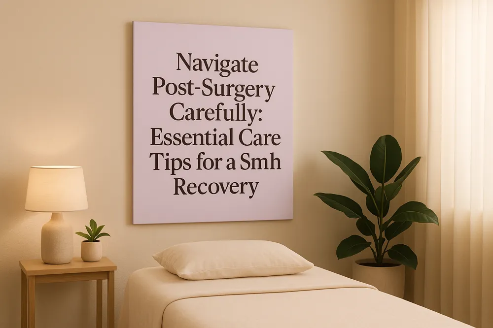 Navigate Post-Surgery Carefully: Essential Care Tips for a Smooth Recovery