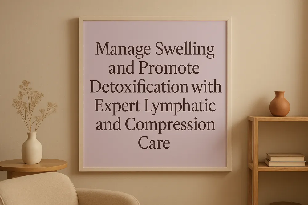 Manage Swelling and Promote Detoxification with Expert Lymphatic and Compression Care