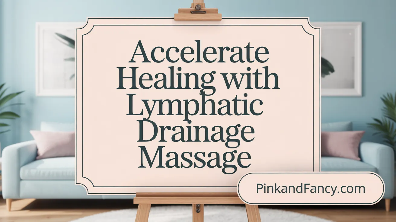 Accelerate Healing with Lymphatic Drainage Massage