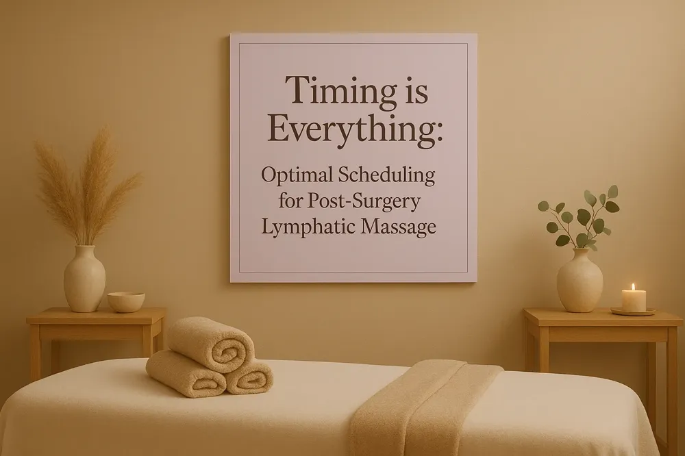 Timing is Everything: Optimal Scheduling for Post-Surgery Lymphatic Massage