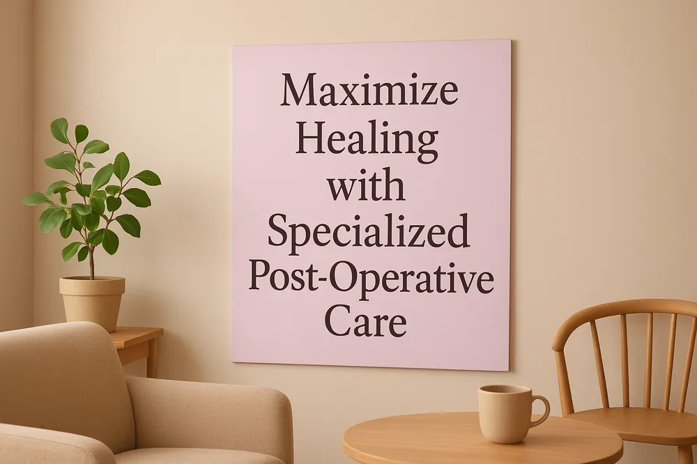 Maximize Healing with Specialized Post-Operative Care