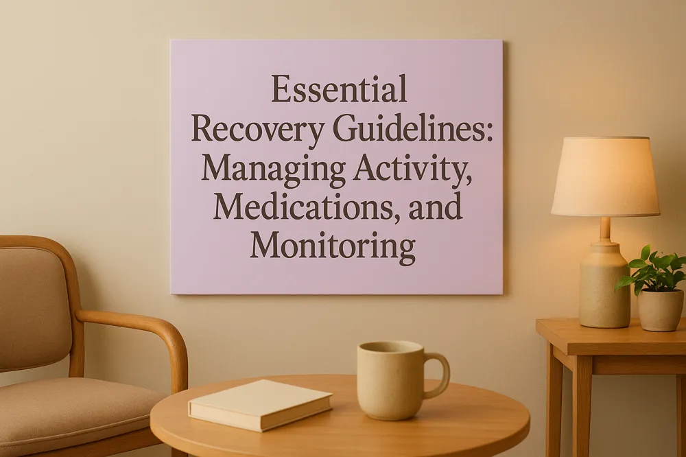 Essential Recovery Guidelines: Managing Activity, Medications, and Monitoring