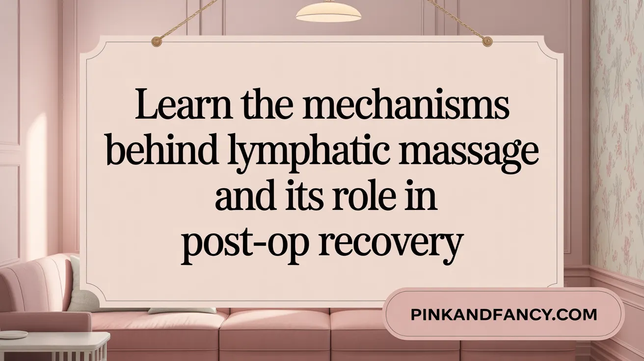 Learn the Mechanisms Behind Lymphatic Massage and Its Role in Post-Op Recovery