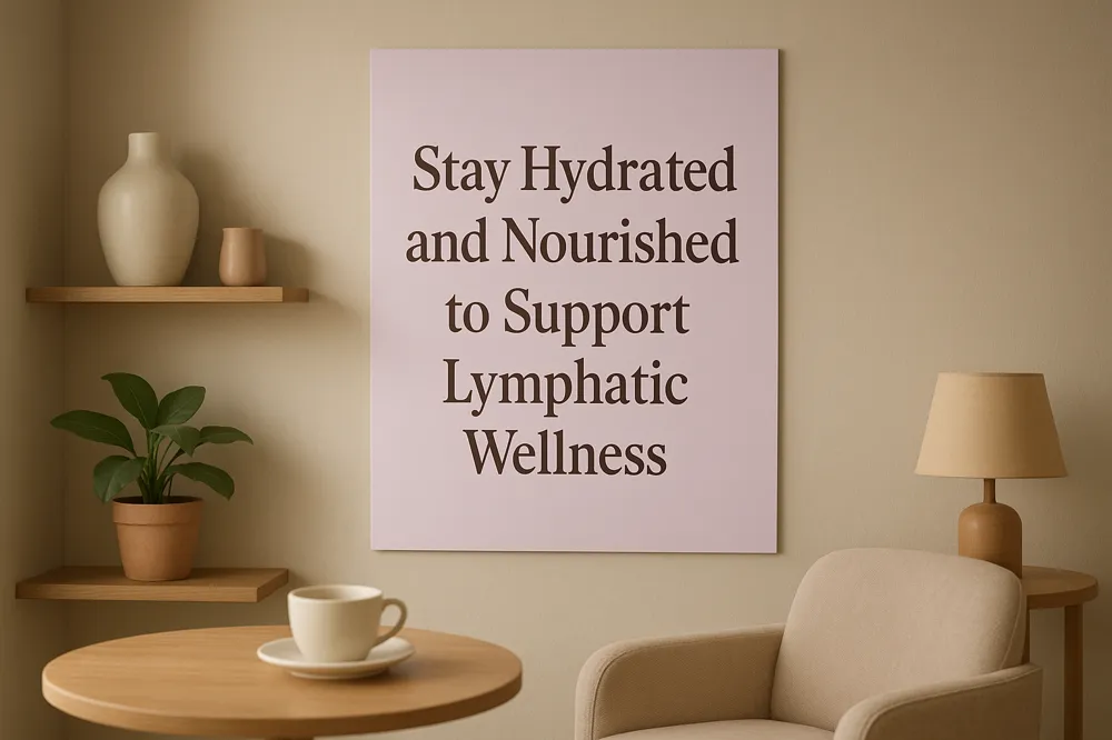 Stay Hydrated and Nourished to Support Lymphatic Wellness