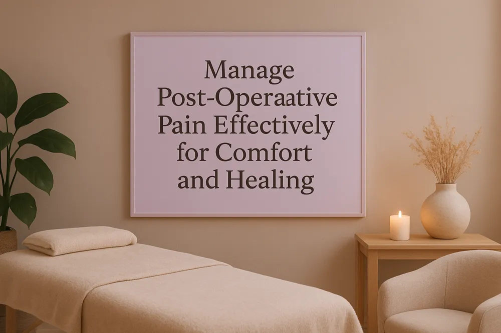 Manage Post-Operative Pain Effectively for Comfort and Healing