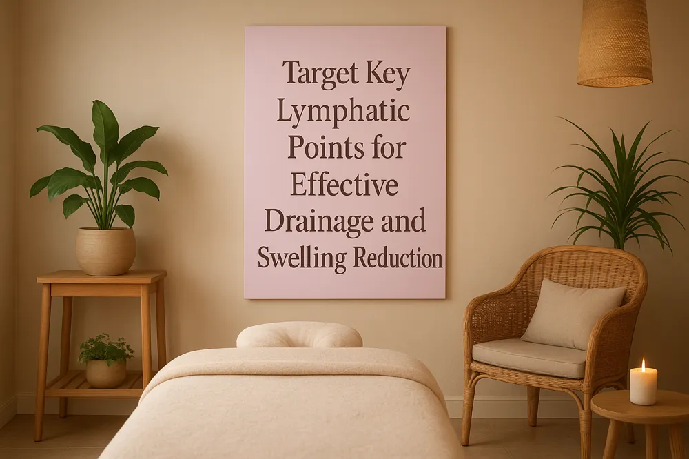 Target Key Lymphatic Points for Effective Drainage and Swelling Reduction