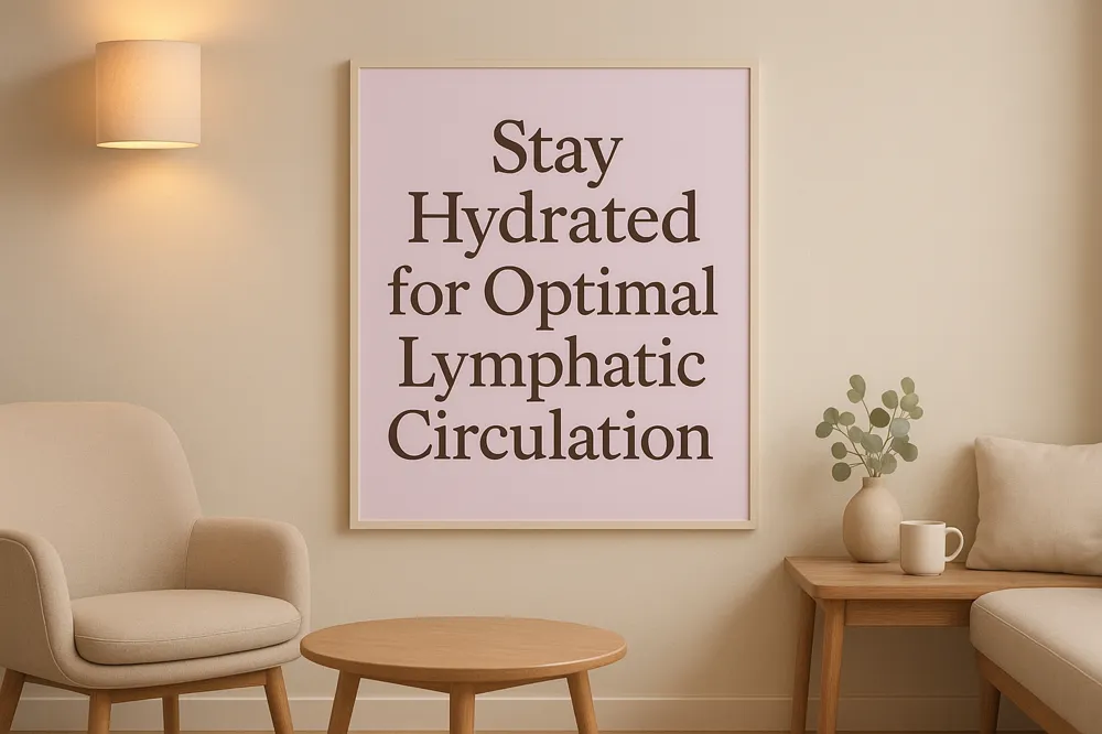 Stay Hydrated for Optimal Lymphatic Circulation