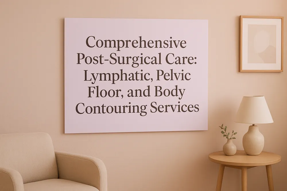 Comprehensive Post-Surgical Care: Lymphatic, Pelvic Floor, and Body Contouring Services