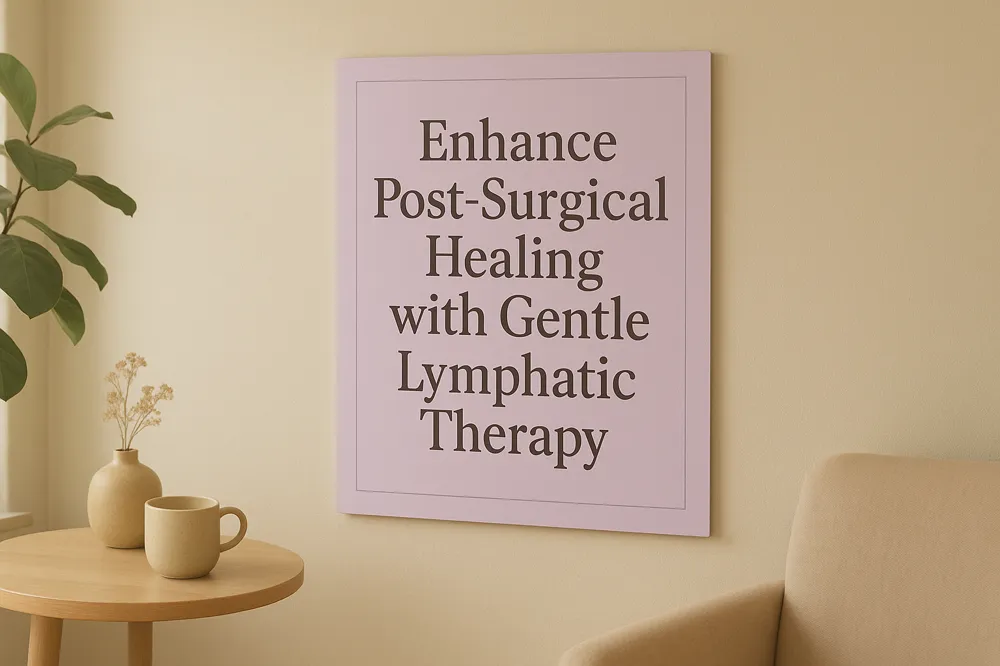 Enhance Post-Surgical Healing with Gentle Lymphatic Therapy