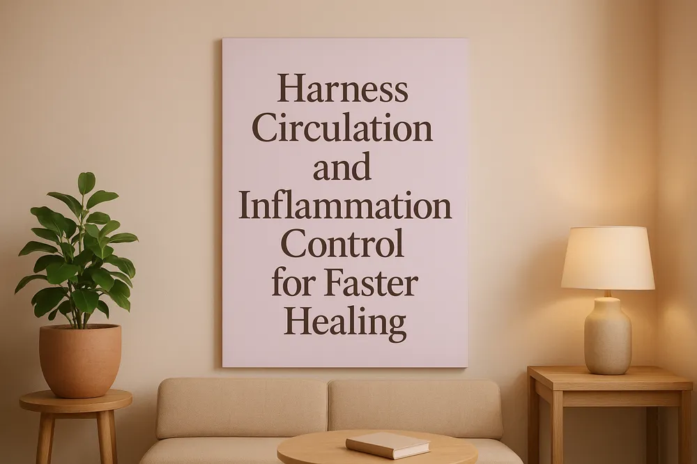 Harness Circulation and Inflammation Control for Faster Healing