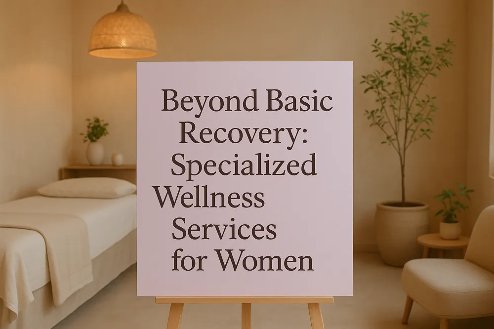 Beyond Basic Recovery: Specialized Wellness Services for Women